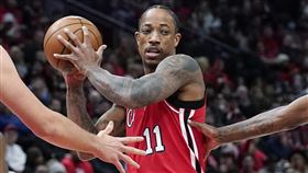 ▲德羅森（DeMar DeRozan）本想加入湖人。（圖／美聯社／達志影像）