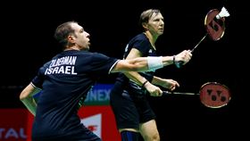 ▲Svetlana Zilberman和Misha Zilberman羽球母子檔。（圖／路透社／達志影像）