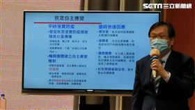 中央疫情指揮中心發言人莊人祥。（圖／記者盧素梅攝影)