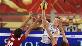 ▲俄羅斯男排隊員Dmitriy Muserskiy。（圖／美聯社／達志影像）