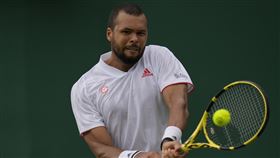 ▲一代名將「法國阿里」松加（Jo-Wilfried Tsonga）7日宣布即將退休的消息。（圖／美聯社／達志影像）