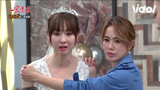 台8小三秀神級美胸　逼婚被蛋糕洗臉