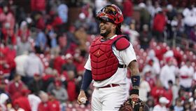 ▲莫里納（Yadier Molina）連18季開幕戰蹲捕。（圖／美聯社／達志影像）