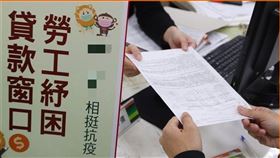 紓困貸款示意圖。中央社