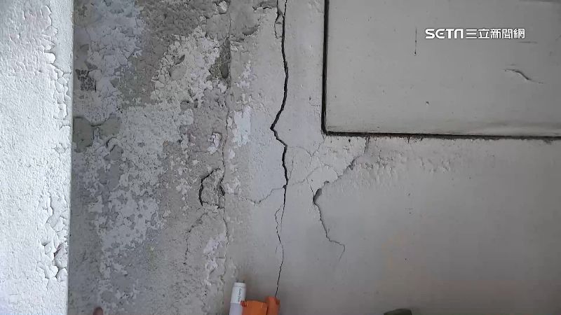萬大線工程　住戶：憂裂痕增多又加寬