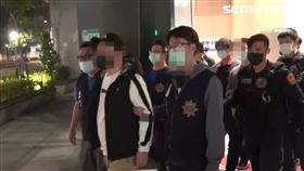 台北市刑大掃蕩天道盟太陽聯盟台北分會，一舉逮捕奚姓分會長等9人。（圖／翻攝畫面）