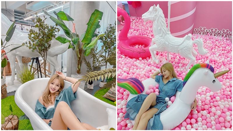 IG紅什麼／新景點！夢幻球池在車站