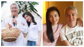 張庭/林瑞陽/女兒。微博