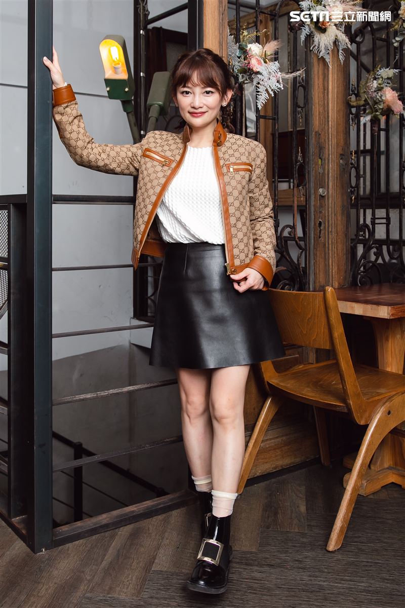 張涵雅三立新聞網專訪。（圖／記者楊澍攝影）