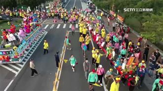 熱鬧！學甲慈濟宮上白礁謁祖遶境登場