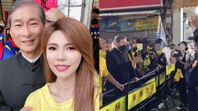  張懷媗曝大甲媽繞境情況（圖／翻攝自張懷媗臉書）