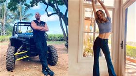 馮迪索接著宣布，布麗拉森確認加入《玩命關頭10》。（圖／翻攝自《vindiesel》、《brielarson》IG）