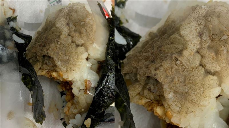 控超商飯糰「發霉長毛」…網呼不可能