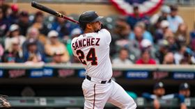 ▲桑契斯（Gary Sanchez）轉戰雙城首安炸裂滿貫砲。（圖／翻攝自雙城推特）