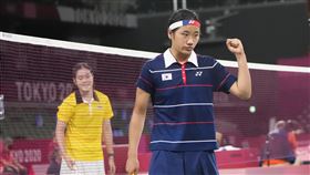 ▲韓國羽球天才少女安洗瑩。（圖／美聯社／達志影像）