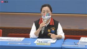 花蓮縣0411疫情記者會。縣長徐榛蔚，衛生局長朱家祥。（圖／翻攝徐榛蔚臉書）
