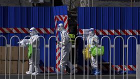 上海 疫情 篩檢（圖／美聯社／達志影像）