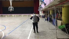 南投+1 陽性確診，埔里國小體育館，羽球，老師(圖／翻攝自埔里國小臉書)