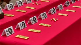 「紅富海」心靈導師吸金案，拍賣，黃金，勞力士名錶，新竹執行署(圖／翻攝畫面)