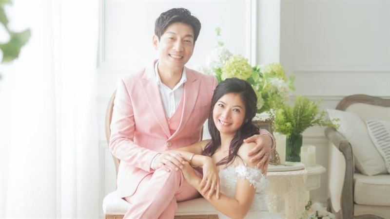 女星48歲三婚　絕美婚紗黏初戀男友