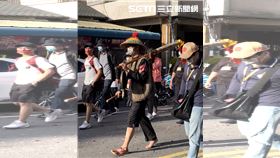 ▲大甲媽祖的報馬仔。（圖／黎莉 攝影）