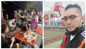 下營夜市,連千毅,老人,（圖／翻攝自連千毅臉書）