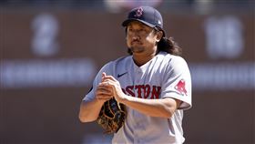 ▲澤村拓一3球抓2個出局數，連2場出賽沒被擊出安打。（圖／美聯社／達志影像）