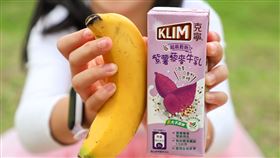 ▲克寧紫薯藜麥牛奶，一瓶約等於1根香蕉的膳食纖維，且熱量不到69大卡， 也適合全家大小飲用，享受美味無負擔。（圖／業者提供）