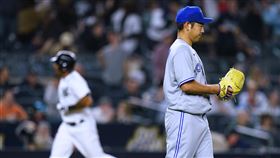 ▲辛克斯（Aaron Hicks）炸裂菊池雄星。（圖／美聯社／達志影像）