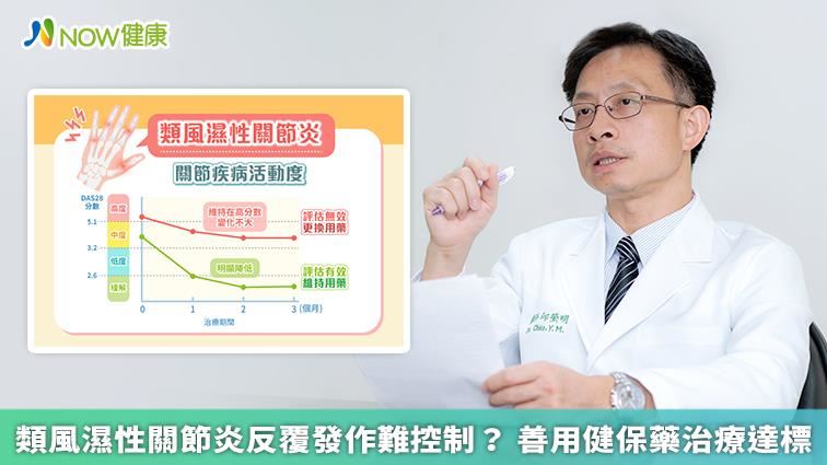 類風濕關節炎發作？ 善用健保藥治療