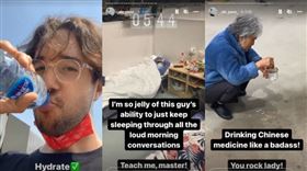 義大利男住上海方艙隔離！3天紀錄髒亂景象傻了（圖／翻攝自Alessandro Pavanello IG）