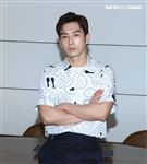 管麟三立新聞網專訪。（記者邱榮吉/攝影）