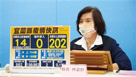 宜蘭縣長林姿妙說，愛在四月天大型公益演唱會改以LIVE線上直播。（圖／翻攝自林姿妙臉書）