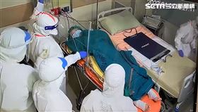 中榮為染疫婦接生　感動紀錄影像曝光（圖／翻攝畫面）