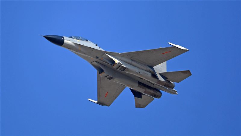 1架殲11戰機擾台　空軍兵力應對
