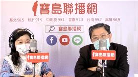 李秉穎接受周玉蔻廣播節目專訪。（圖／翻攝自新聞放鞭炮直播）