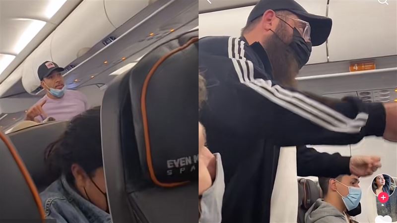 飛機降落4次沒落地　乘客苦等全崩潰