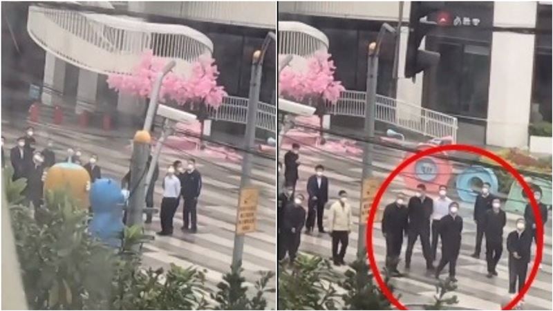 領導視察！上海市民勇敢喊話嚇壞網友