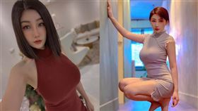 舒舒身材依舊惹火，當時頗受粉絲青睞。（圖／翻攝自舒舒 IG）