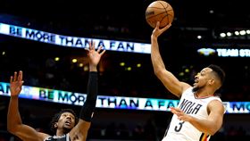 ▲麥考倫（CJ McCollum）轟全場最高32分。（圖／翻攝自鵜鶘推特）