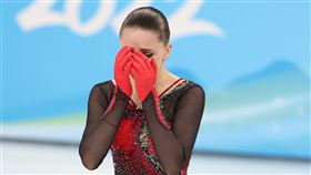 ▲滑冰天才少女瓦莉娃（Kamila Valieva）先前陷入禁藥風波。（圖／路透社／達志影像）