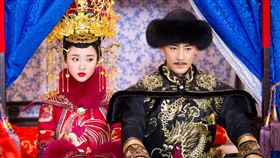 皇太極 海蘭珠（圖／翻攝自電視劇獨步天下微博）