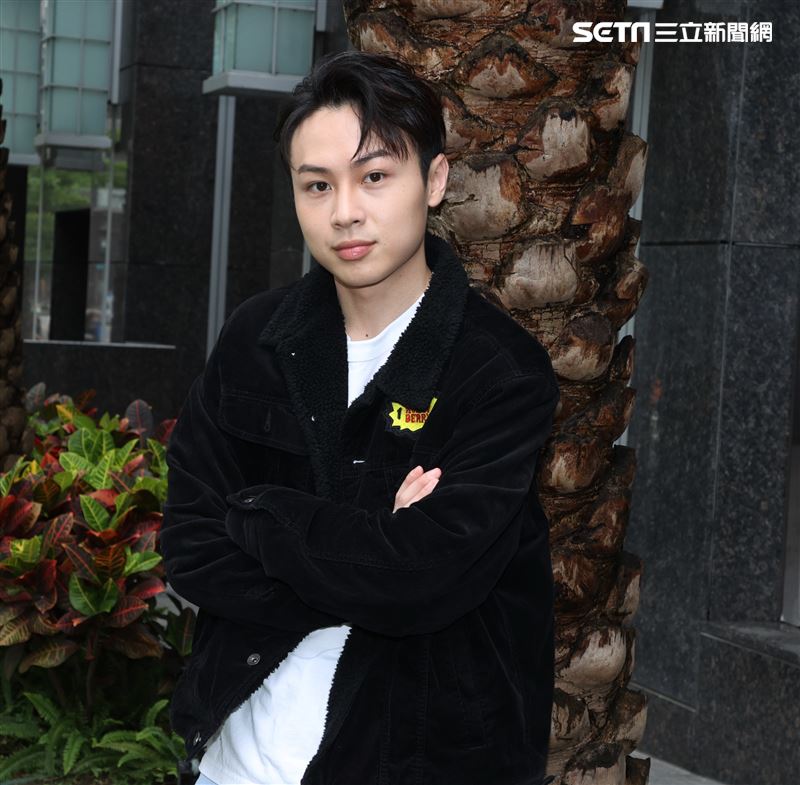 顏佑庭三立新聞網專訪。（記者邱榮吉/攝影）