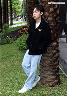 顏佑庭三立新聞網專訪。（記者邱榮吉/攝影）