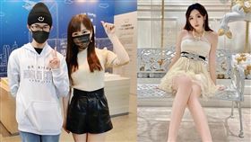 鄧佳華近期猛追網紅「皇甫萌熹」。（圖／翻攝自皇甫萌熹臉書）