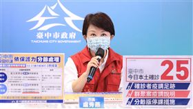 台中市，4/14 足跡，防疫記者會 (圖／台中市政府提供)