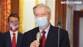 美國參眾議員葛瑞姆、孟南德茲、波爾、波特曼、賽斯、傑克森訪台記者會。（圖／記者陳政宇攝影）