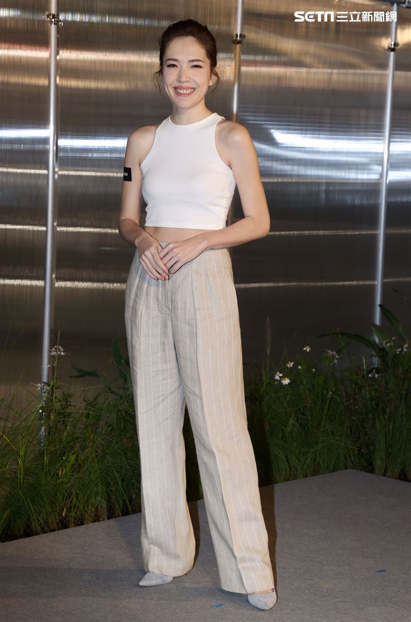 許瑋甯出席未來花園開幕。（記者邱榮吉/攝影）