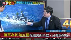 前新江艦艦長呂禮詩分析莫斯科號為何遭擊沉