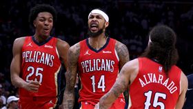 ▲英格蘭（Brandon Ingram）攻下全場最高30分，鵜鶘淘汰快艇。（圖／翻攝自鵜鶘推特）